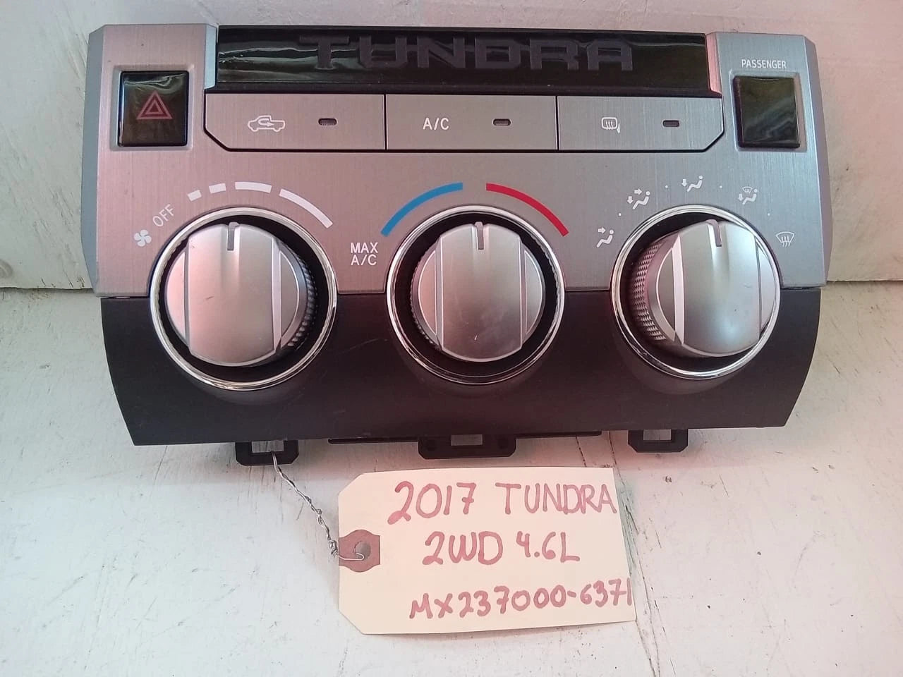 2014-2020 TOYOTA TUNDRA 2WD 4.6L HEATER A/C TEMPERATURE CONTROL OEM 55900-0C080