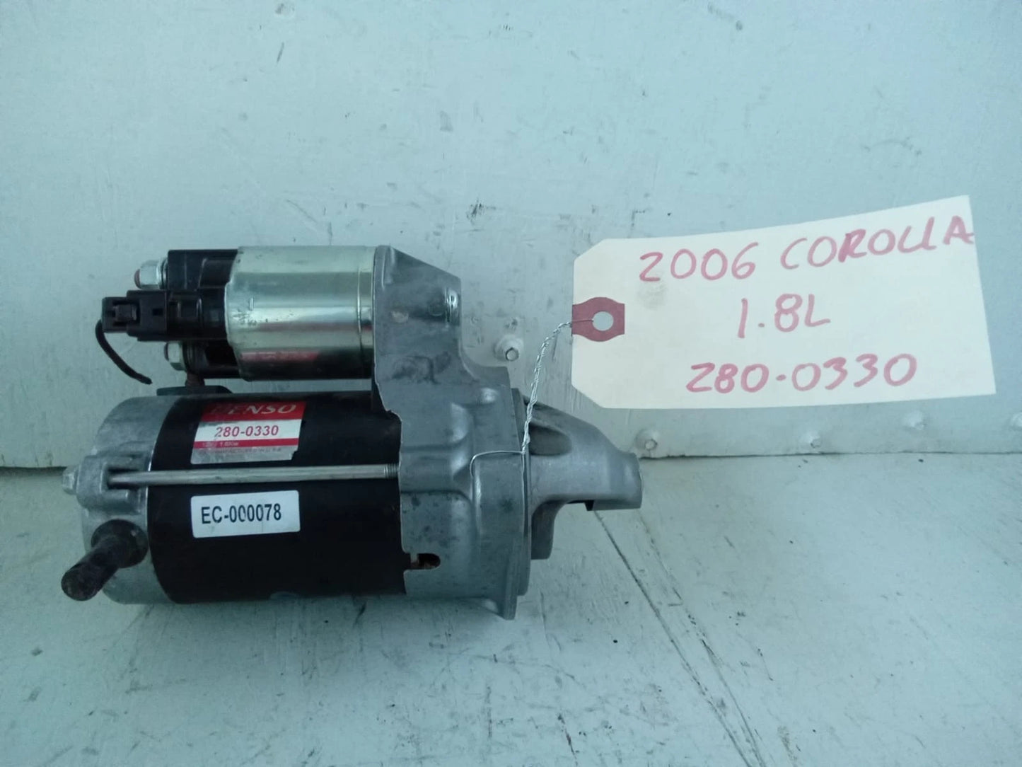 2003-2008 TOYOTA COROLLA MATRIX PONTIAC VIBE 1.8L ENGINE STARTER MOTOR 280-0330