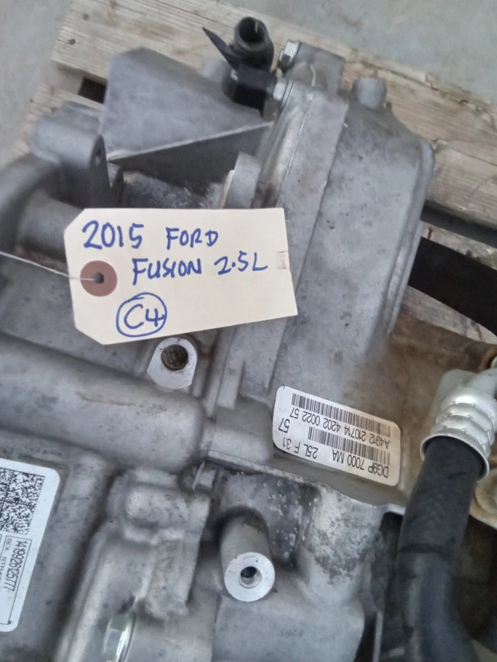 13 14 15 FORD FUSION 2.5L 4X2 2WD AUTO TRANSMISSION ASSEMBLY 6F35 DG9Z-7000-MB
