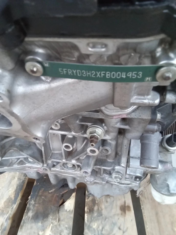 2014 2015 14 15 ACURA MDX V6 3.5L VIN 4 ENGINE MOTOR ASSEMBLY J35Y5 GRADE A