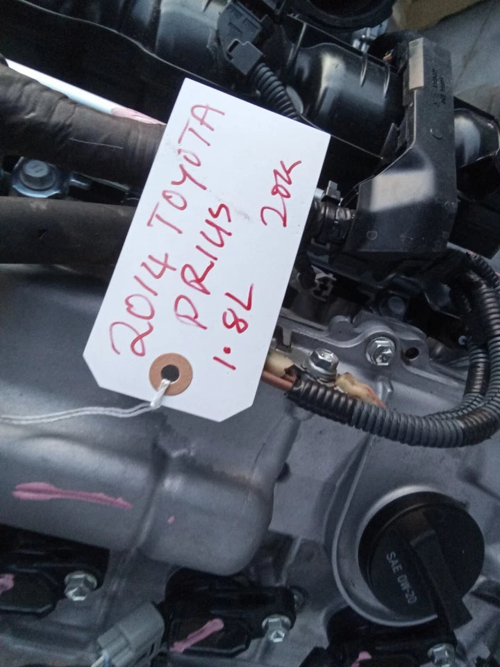 10 11 12 13 14 15 16 17 18 TOYOTA PRIUS 11 -17 LEXUS CT 200H ENGINE MOTOR VIN DU