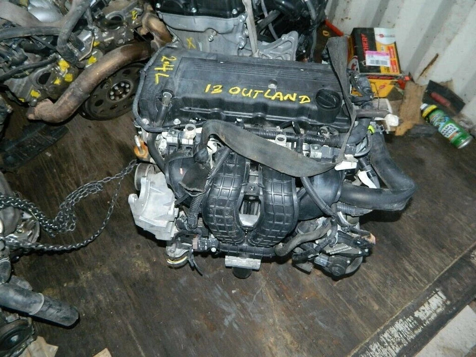 11 12 13 14 15 MITSUBISHI OUTLANDER LANCER 2.4L 4CYL FWD ENGINE MOTOR ASSEMBLY