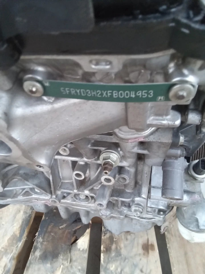 2014 2015 14 15 ACURA MDX V6 3.5L VIN 4 ENGINE MOTOR ASSEMBLY J35Y5 GRADE A