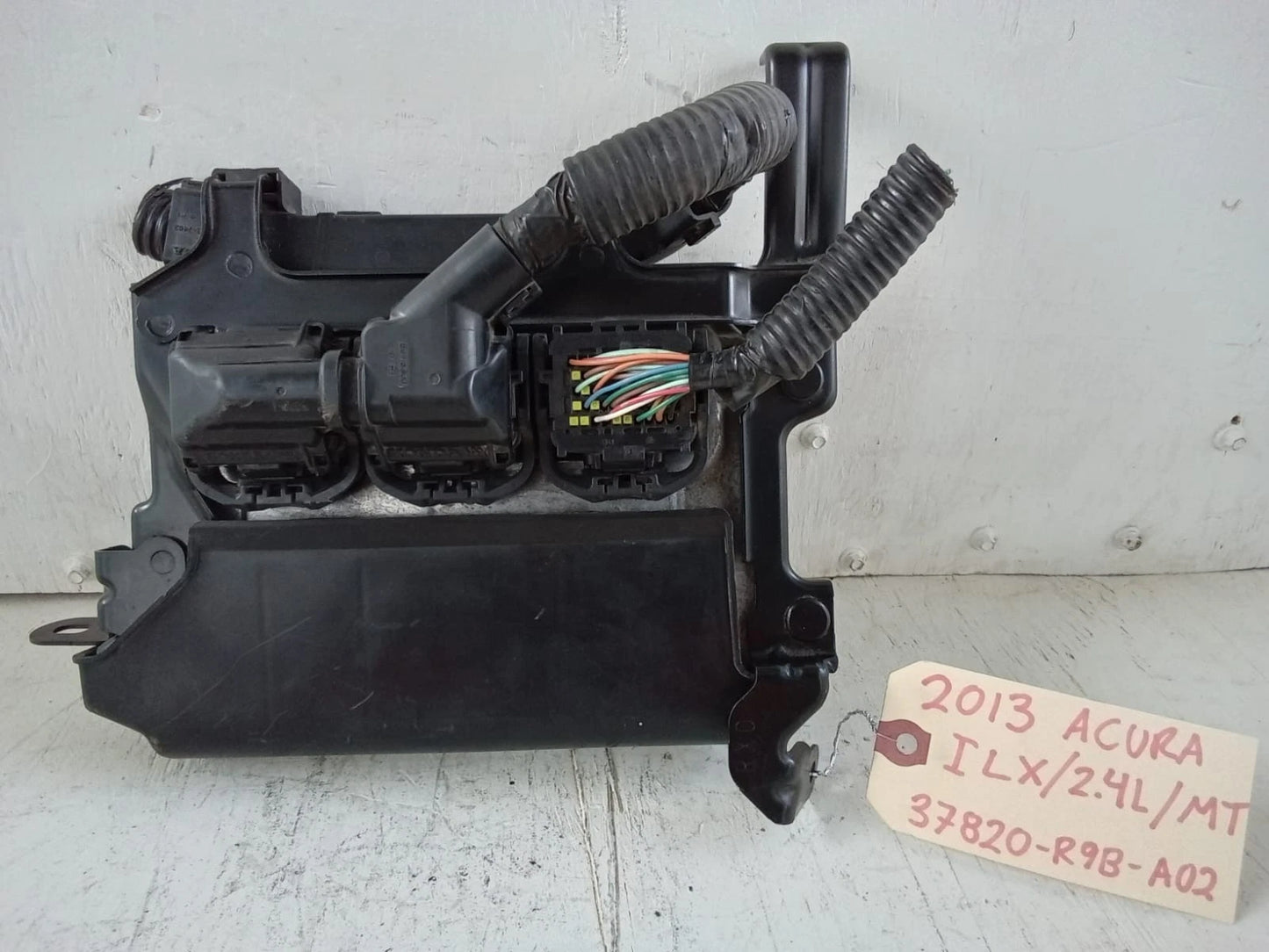 2013-2014 ACURA ILX 2.4L MT ENGINE COMPUTER CONTROL MODULE ECU ECM 37820-R9B-A02