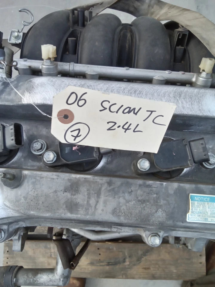 06-10 SCION TC 05 TOYOTA RAV4 2.4L 4CYL ENGINE MOTOR ASSEMBLY 2AZFE