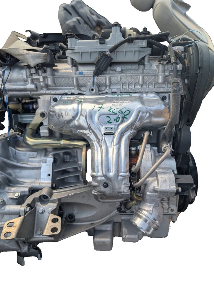 16-18 VOLVO S60 XC60 V60 15-16 S80 2.0L T5 ENGINE MOTOR ASSY W/TURBO B4204T11