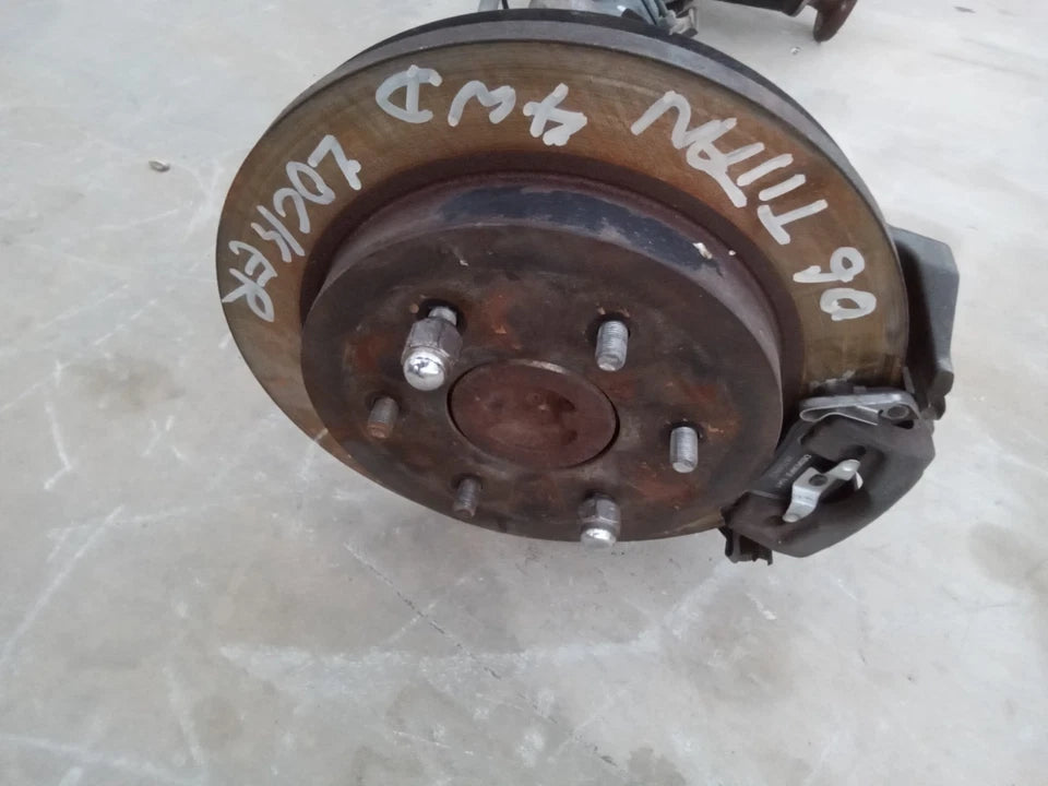 04-07 NISSAN TITAN 4WD LOCKING REAR END DIFFERENTIAL CARRIER AXLE W/ E- LOCKER