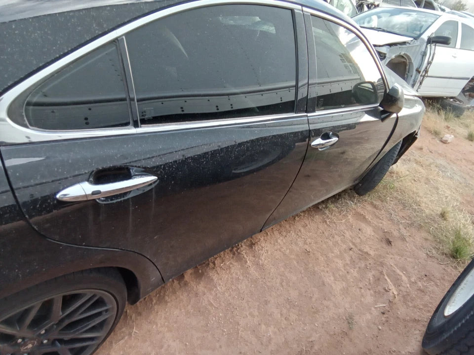 07-12 LEXUS ES350 ES 350 FRONT & REAR PASSENGER SIDE DOORS SET OF 2 BLACK COLOR