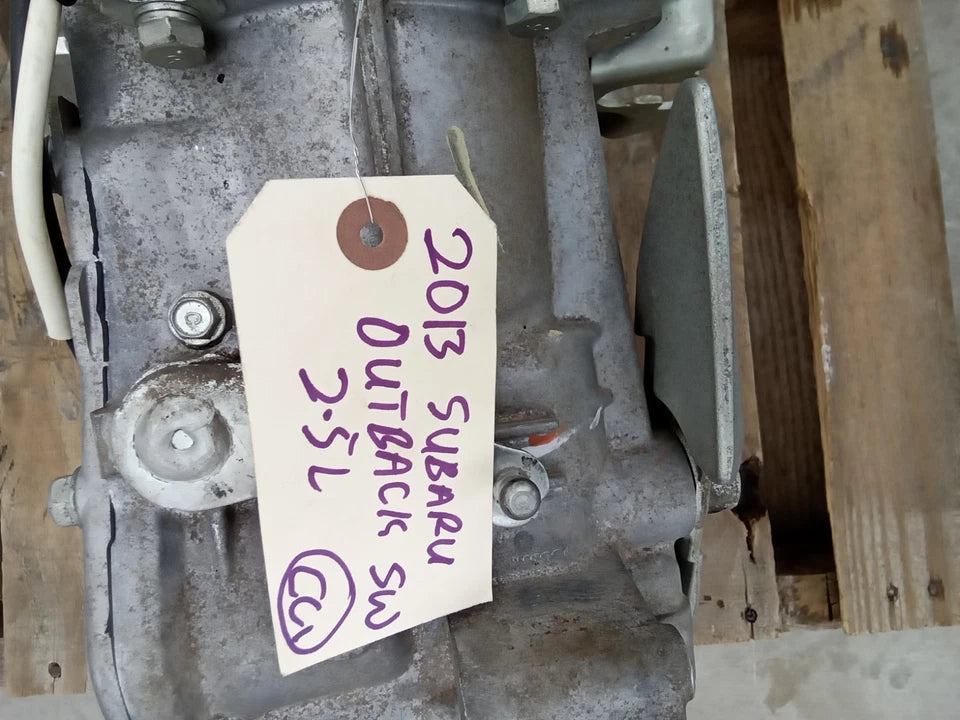 13 14 SUBARU LEGACY OUTBACK SW 2.5L W/O TURBO MANUAL MT STANDARD TRANSMISSION