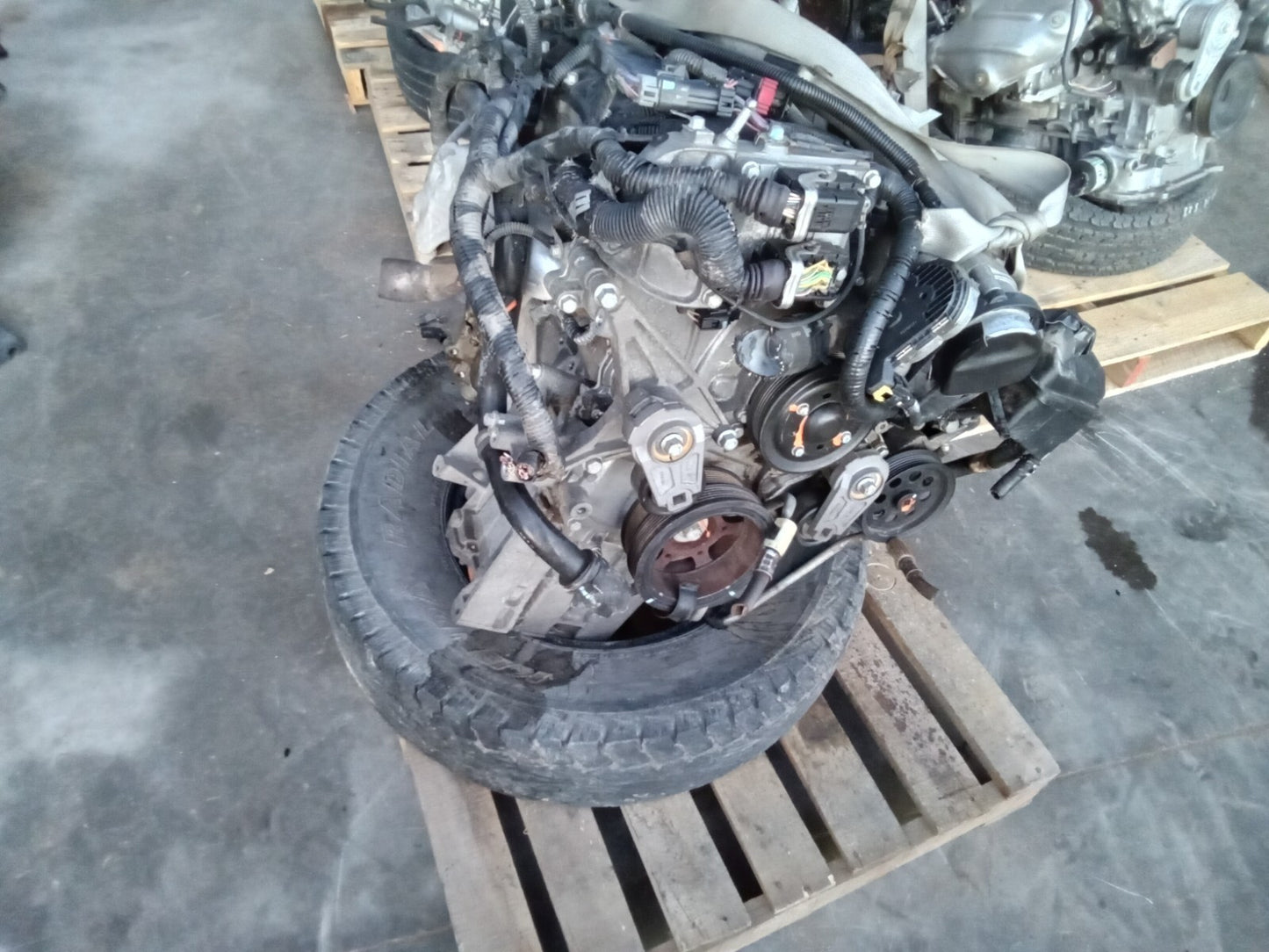 2006 CADILLAC SRX STS 3.6L VIN 7, 8th digit, opt LY7 ENGINE MOTOR ASSEMBLY 122K