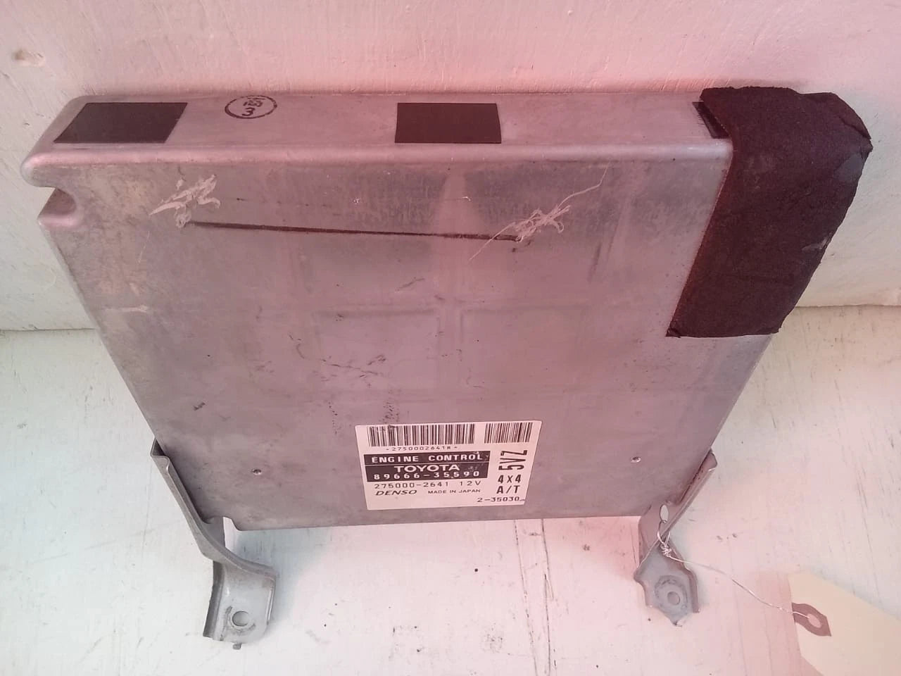 2002 TOYOTA 4RUNNER 4WD 3.4L ENGINE COMPUTER CONTROL MODULE ECU ECM 89666-35590