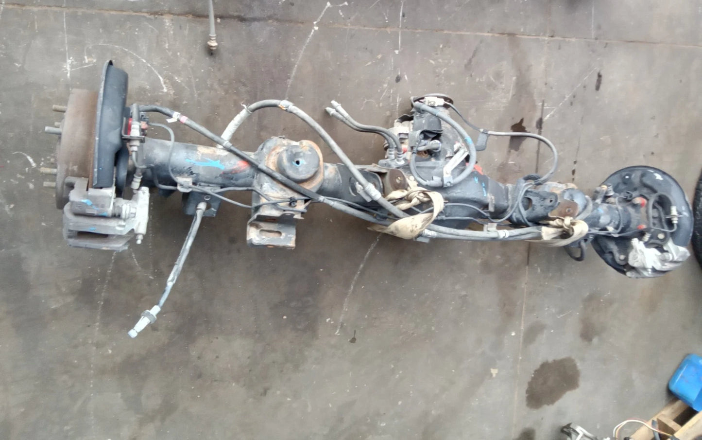 07 08 09 TOYOTA FJ CRUISER AT REAR DIFFERENTIAL REAR END COMPLETE W/ LOCKER A01A 4111060A00