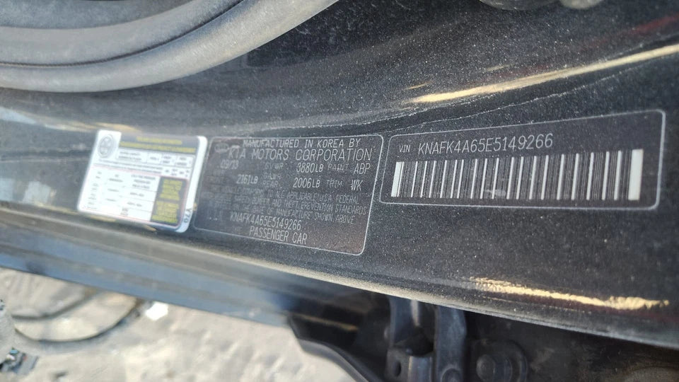 2014 2015 2016 KIA FORTE 1.8L ENGINE MOTOR ASSEMBLY VIN 6