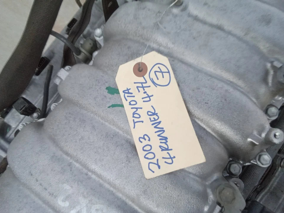 03 04 TOYOTA 4RUNNER 03 04 LEXUS GX470 4.7L ENGINE MOTOR ASSEMBLY 2UZFE
