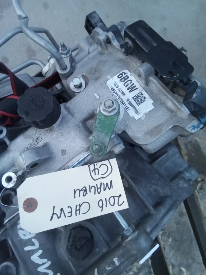 15 16 CHEVY MALIBU 2.5L 2WD 4X2 VIN 1 AUTOMATIC TRANSMISSION ASSEMBLY 6BGW