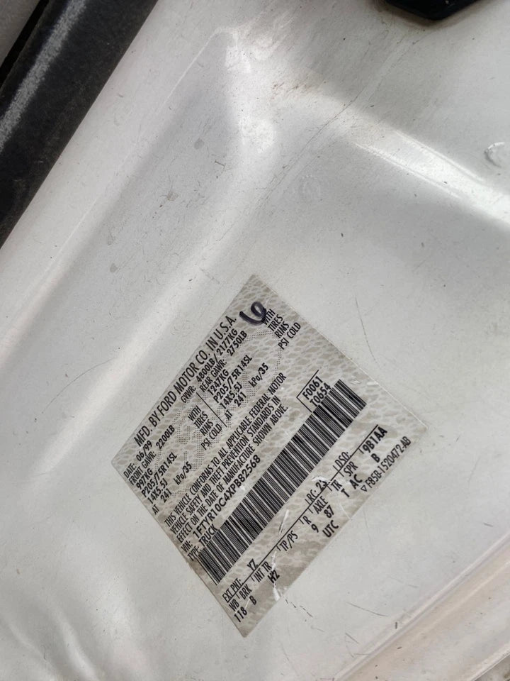 98 99 00 01 FORD RANGER 2.5L ENGINE MOTOR ASSEMBLY VIN C, 8th digit, 4-153