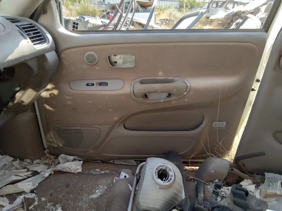 TOYOTA TUNDRA ACC CAB FRONT RIGHT RH PASSENGER SIDE DOOR PANEL OEM TAN COLOR