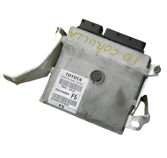 2009-2010 TOYOTA COROLLA 1.8L ECU ECM ENGINE ELECTRONIC COMPUTER- 02F52 28244085