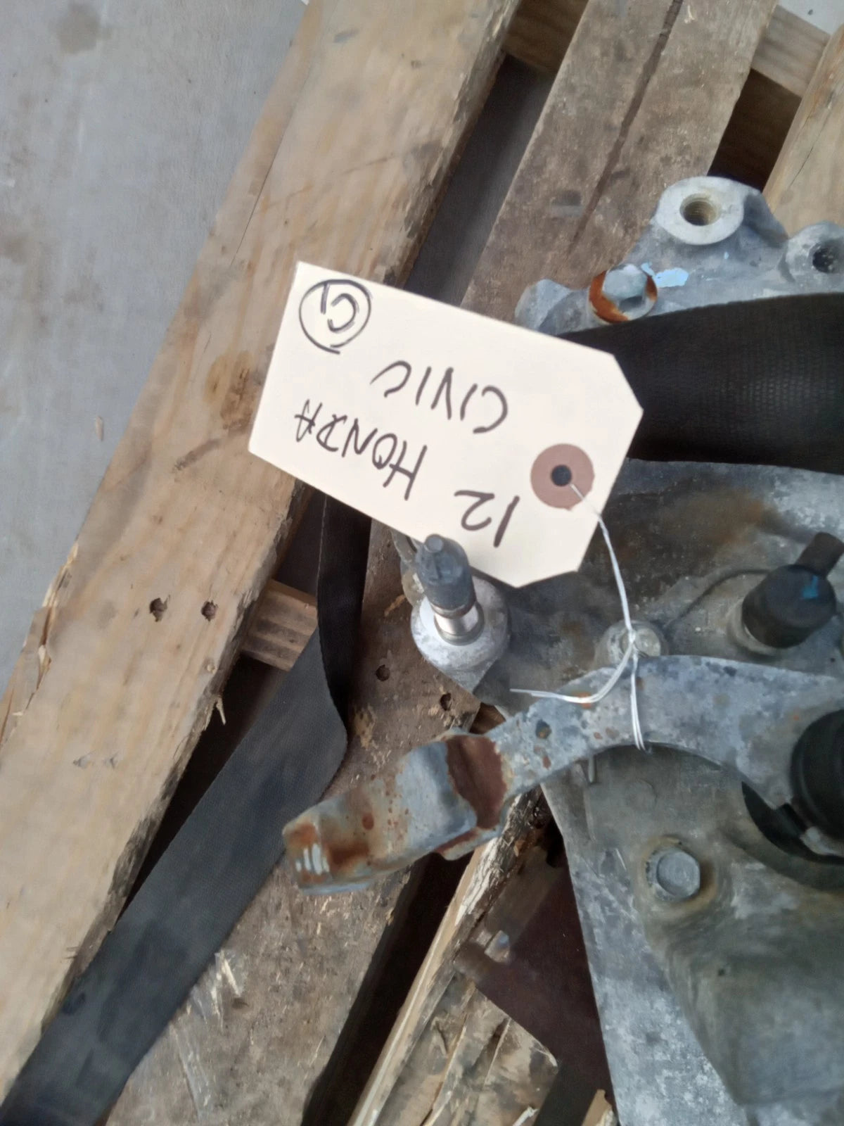 12 13 HONDA CIVIC SEDAN 1.8L MANUAL MT STANDARD TRANSMISSION ASSEMBLY SY2M