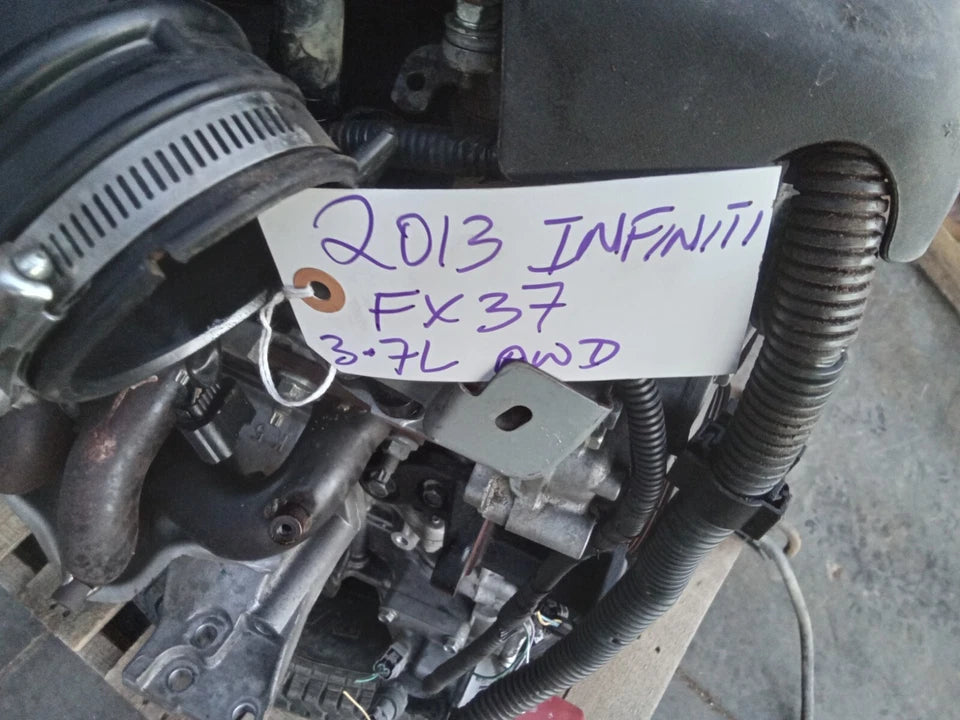 2013 INFINITI FX37 FX 37 2014 QX70 3.7L VQ37VHR AWD V6 4x4 ENGINE MOTOR ASSY-A
