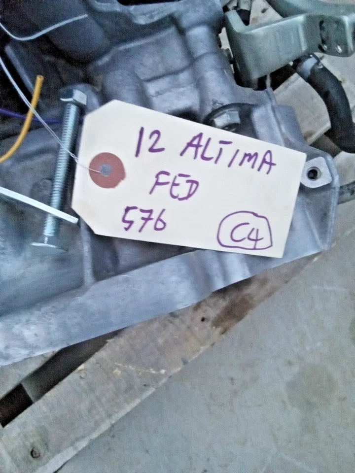 10 11 12 NISSAN ALTIMA 2.5L AT CVT AUTOMATIC TRANSMISSION ASSEMBLY FED EMISSION