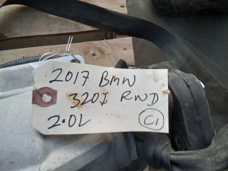 14 15 16 17 18 BMW 320i 2.0L 4 CYL AT RWD 2WD AUTOMATIC TRANSMISSION ASSEMBLY