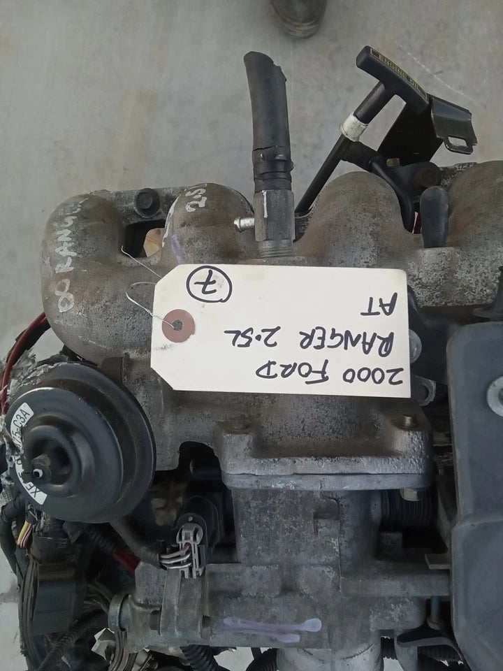98 99 00 01 FORD RANGER 2.5L ENGINE MOTOR ASSEMBLY VIN C, 8th digit, 4-153