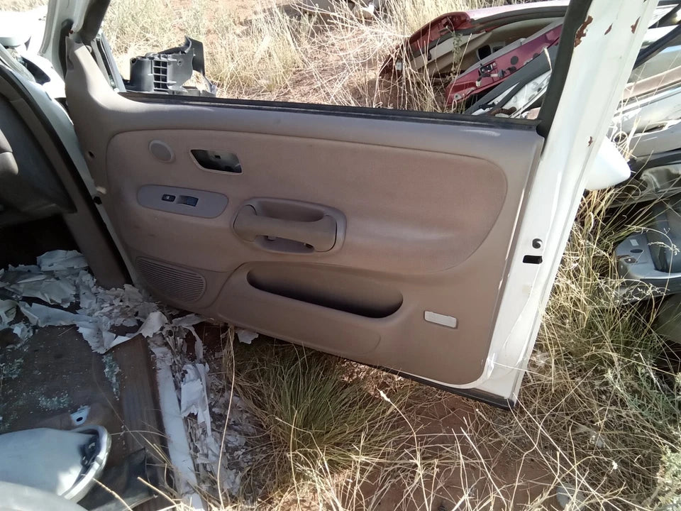 TOYOTA TUNDRA ACC CAB FRONT RIGHT RH PASSENGER SIDE DOOR PANEL OEM TAN COLOR