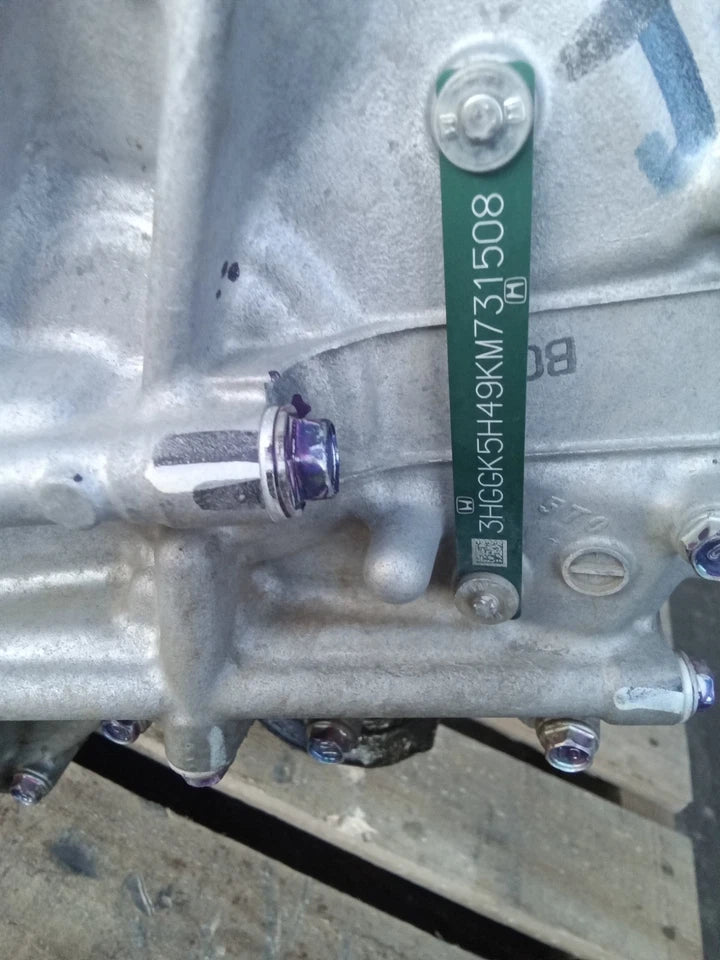 15 16 17 18 19 20 HONDA FIT 1.5L 2WD AUTOMATIC CVT TRANSMISSION ASSEMBLY J5KC