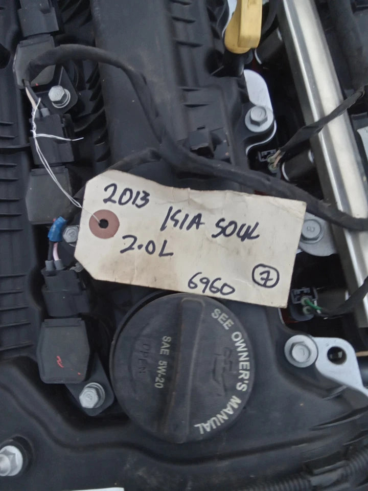 2012 2013 12 13 KIA SOUL 2.0L ENGINE MOTOR ASSEMBLY VIN 6 W/O AUTO STOP & START
