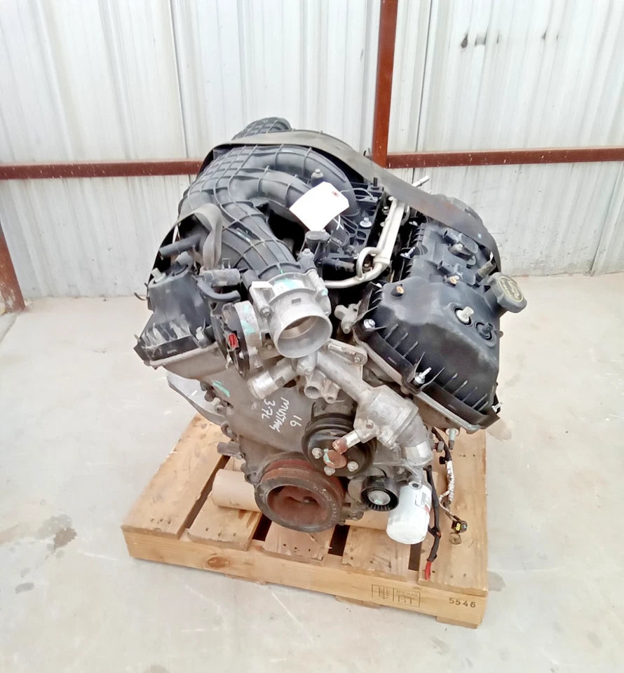 2015 2016 2017 FORD MUSTANG ENGINE MOTOR ASSEMBLY 3.7L VIN M, 8th digit