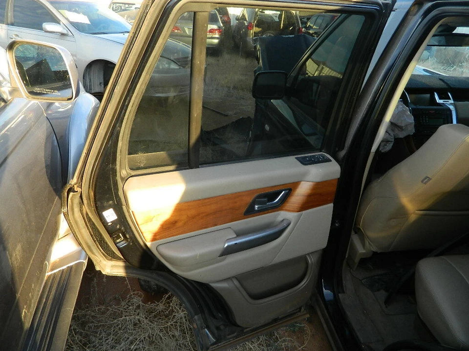 06-13 RANGE ROVER SPORTS FRONT AND REAR LEFT DRIVER SIDE DOORS (2 DOORS) BLACK