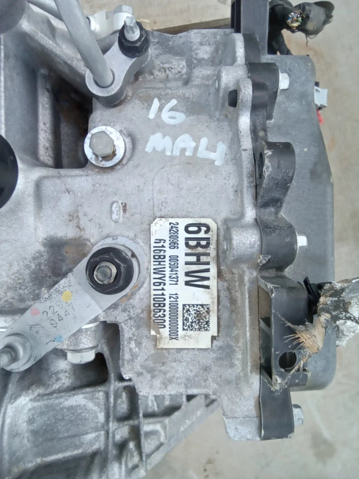 2016 2017 2018 CHEVY MALIBU 1.5L AT AUTOMATIC TRANSMISSION ASSEMBLY 6BHW