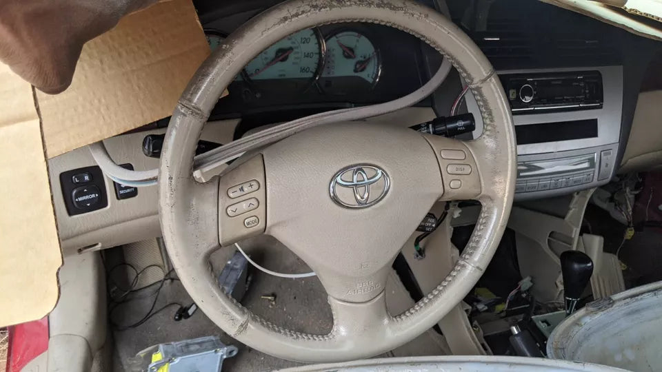 2004 2005 2006 TOYOTA SOLARA Driver Steering Wheel WITH AIRB