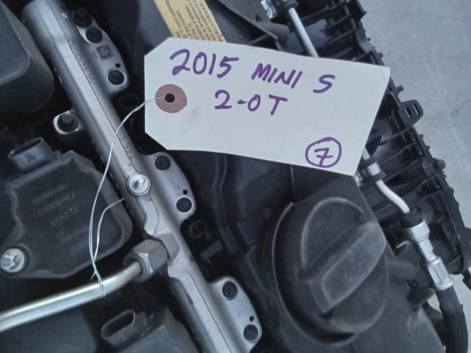 15-17 MINI COOPER S 4DR 17-18 COUNTRYMAN S 16-17 CLUBMAN S 2.0L ENGINE MOTOR