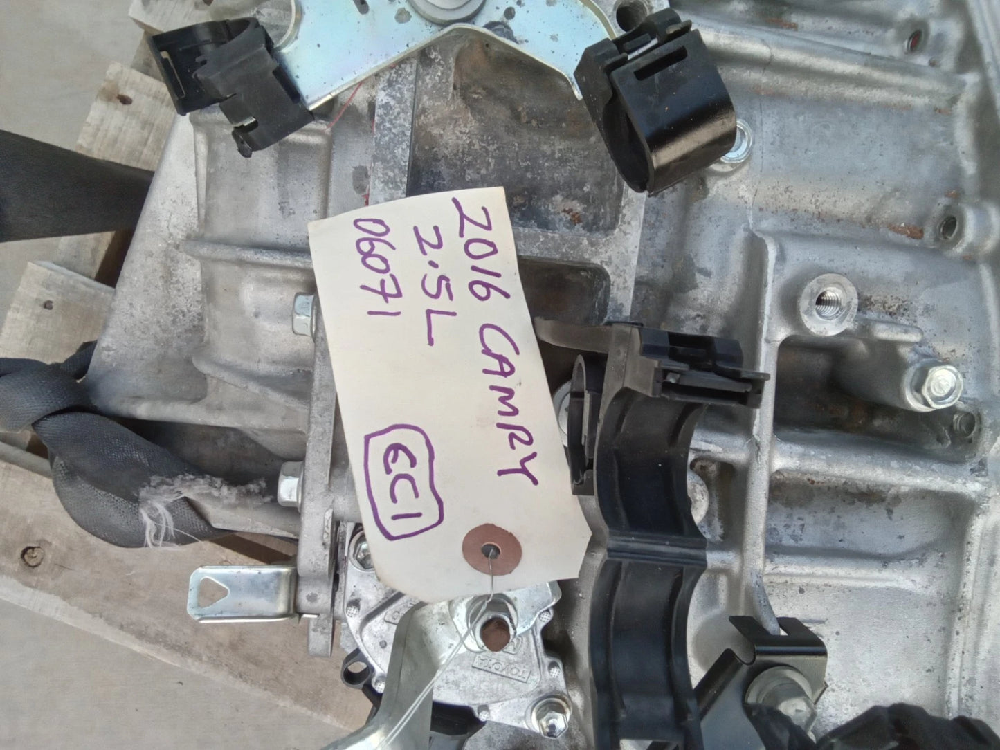 12 13 14 15 16 17 TOYOTA CAMRY 2.5L AUTOMATIC TRANSMISSION ID 30510-06071