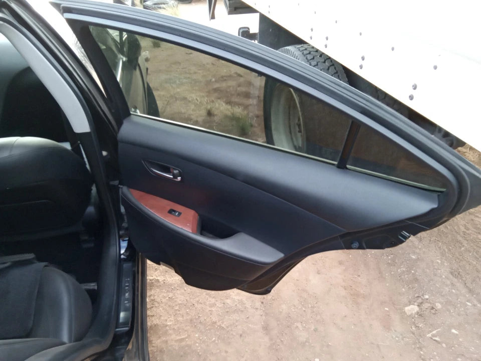 07-12 LEXUS ES350 ES 350 FRONT & REAR PASSENGER SIDE DOORS SET OF 2 BLACK COLOR