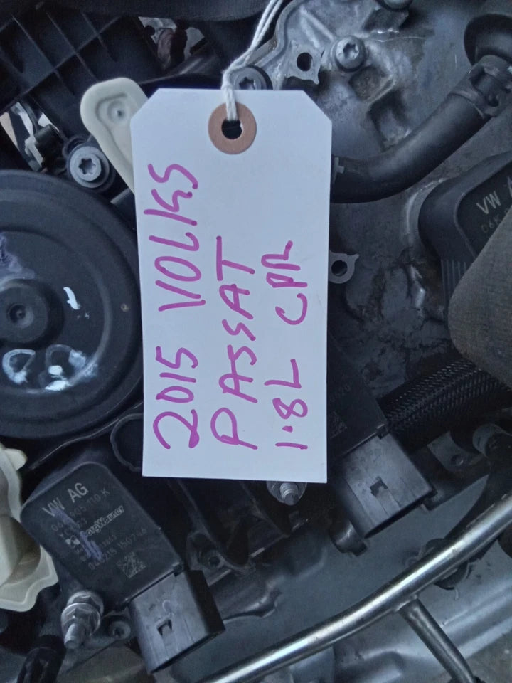 VOLKSWAGEN PASSAT JETTA BUG BETTLE 1.8L ENGINE MOTOR ASSY W/TURBO CPRA