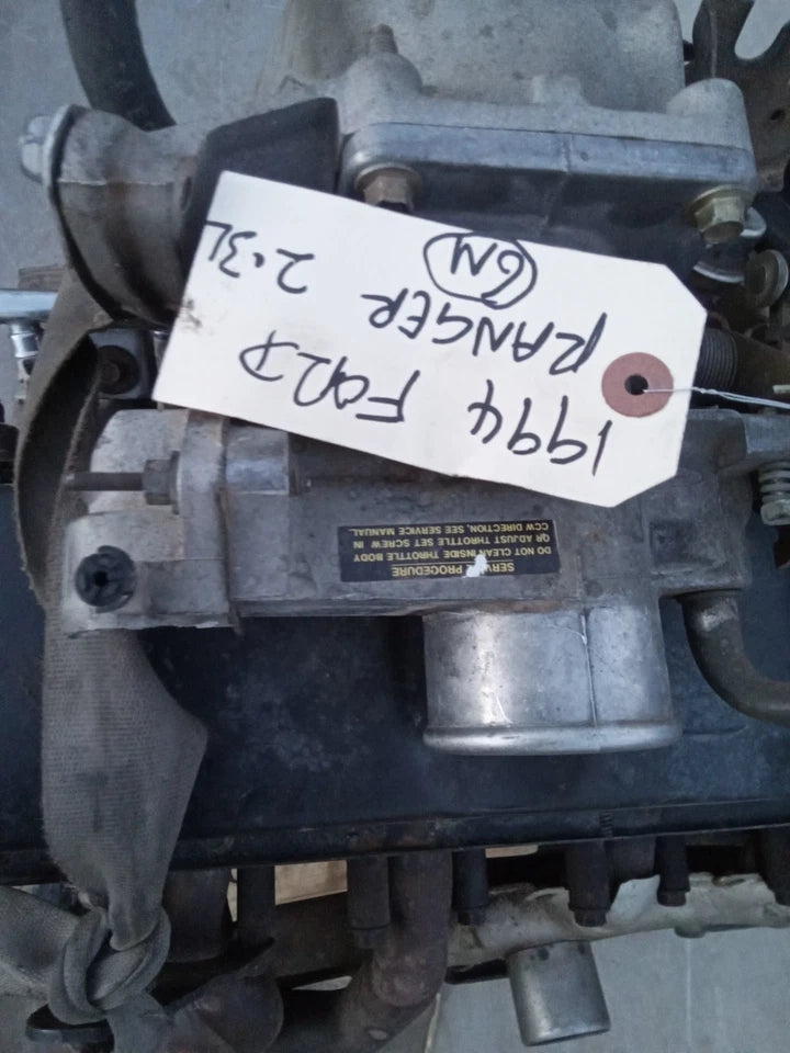 1993 1994 FORD RANGER 2.3L ENGINE MOTOR ASSEMBLY VIN A, 8th digit, 4-140 W/O EGR
