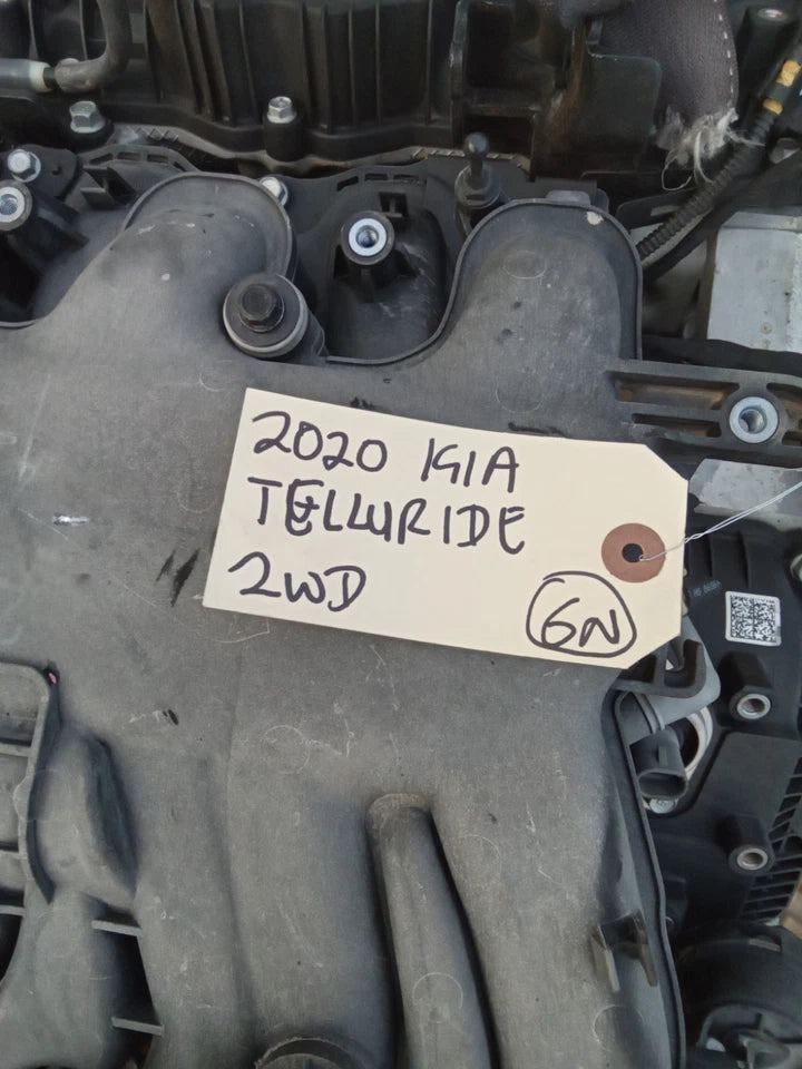 20 21 22 23 24 KIA Telluride 3.8L, FWD 2WD 4X2 ENGINE MOTOR ASSEMBLY G6DN