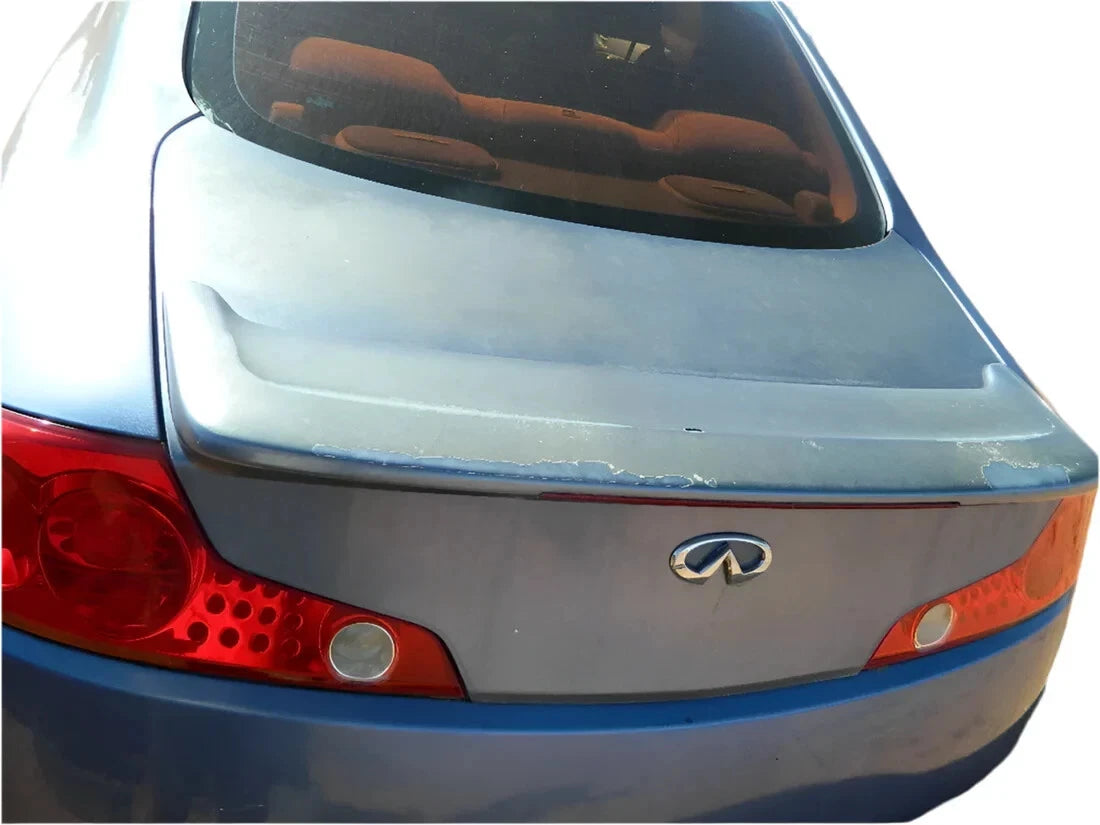 2003 2004 2005 2006 2007 INFINITI G35 COUPE 2DR TRUNK LID W/SPOILER-FADED PAINT