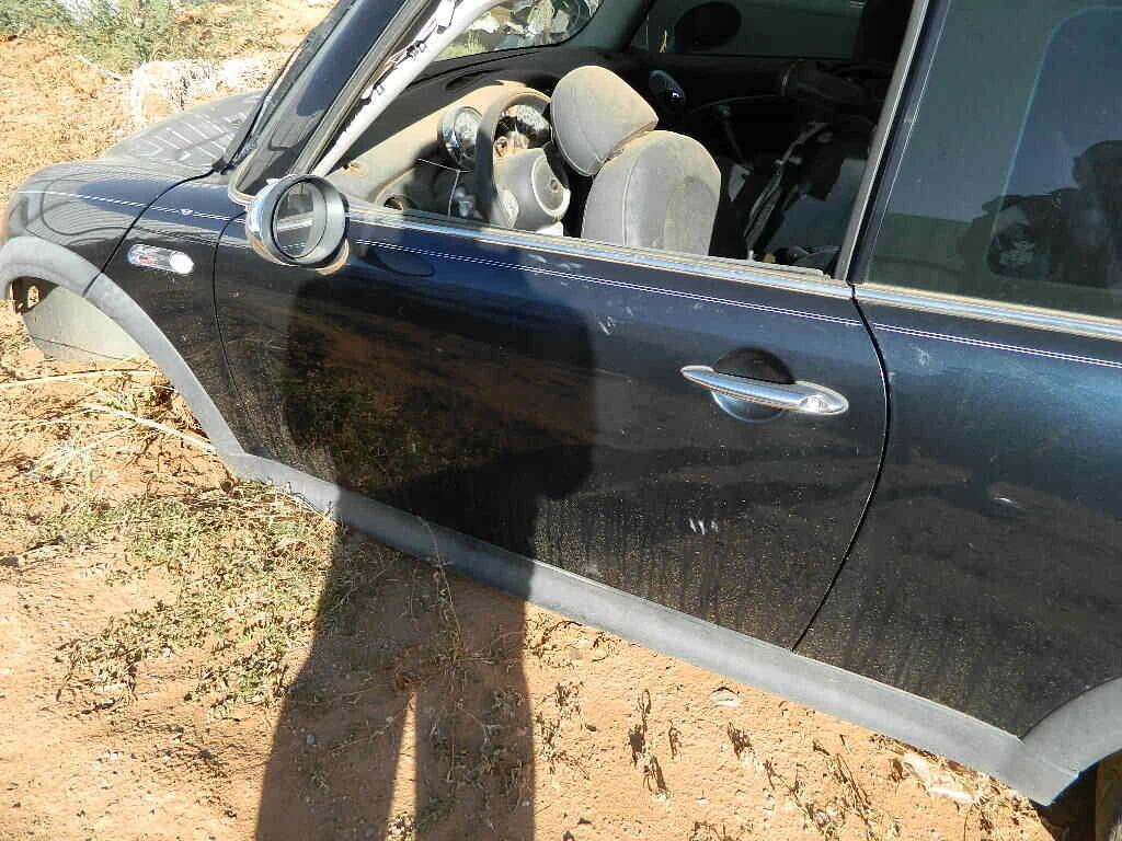 2003 2004 2005 2006 2007 2008 MINI COOPER LEFT LH SIDE DOOR- BLACK