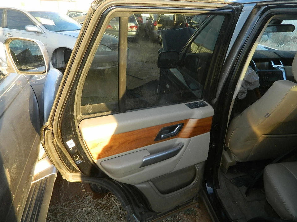 06-13 RANGE ROVER SPORTS FRONT AND REAR LEFT DRIVER SIDE DOORS (2 DOORS) BLACK
