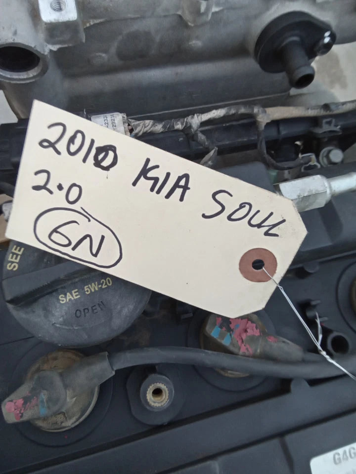 2010 2011 10 11 KIA SOUL 2.0L 4CYL ENGINE MOTOR ASSEMBLY (VIN 2, 8th digit)