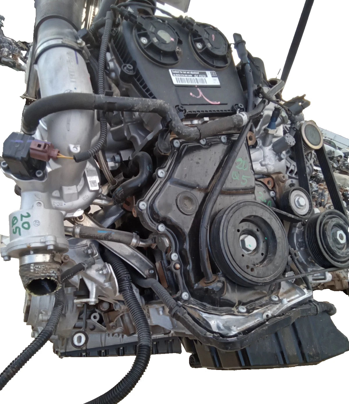 2019 2020 19 20 AUDI Q5 2.0L ENGINE MOTOR ASSEMBLY W/TURBO DJY GRADE A 33K MILES