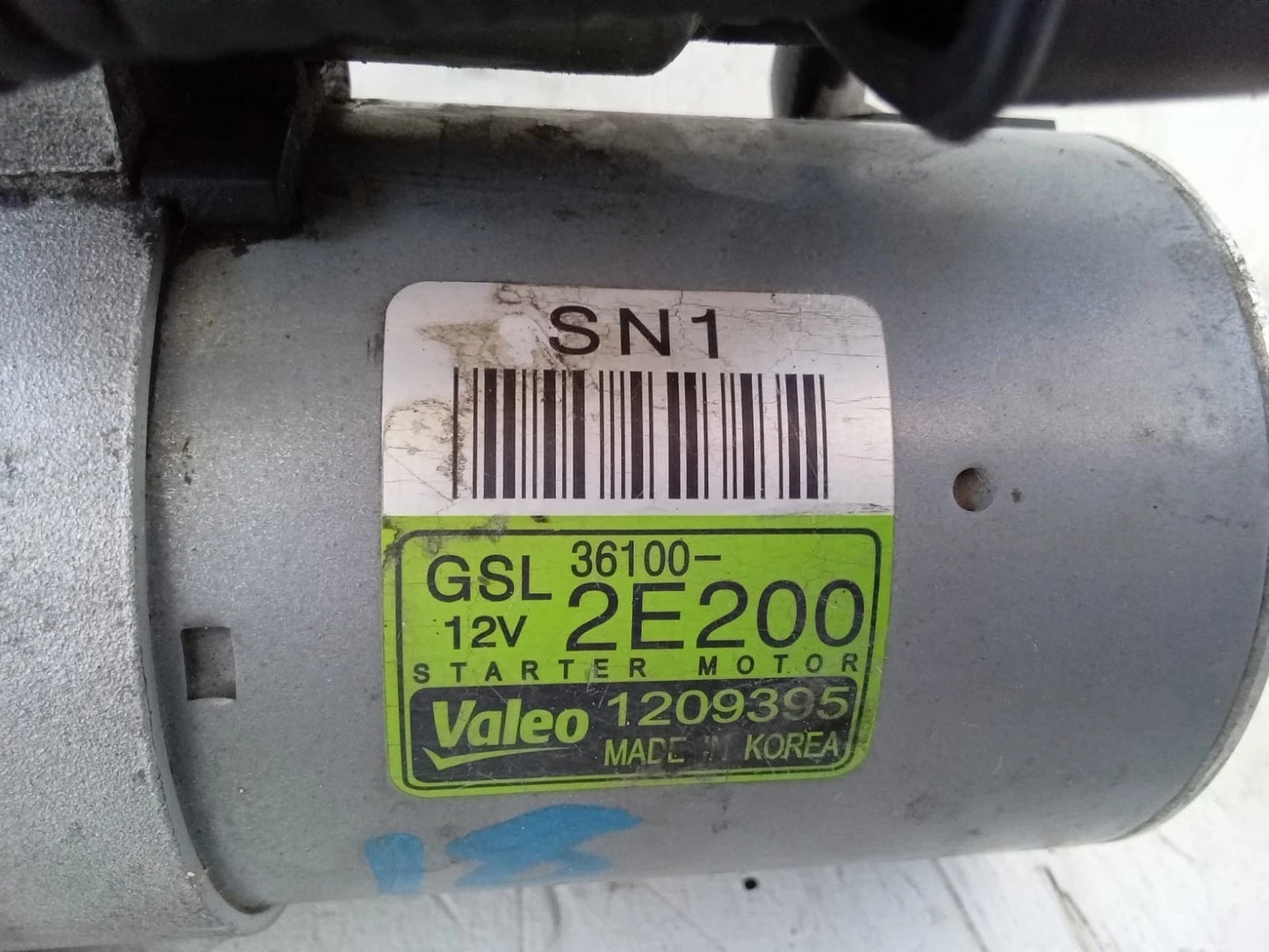 16-21 KIA FORTE SOUL | HYUNDAI ELANTRA TUCSON VELOSTER STARTER MOTOR 36100-2E200