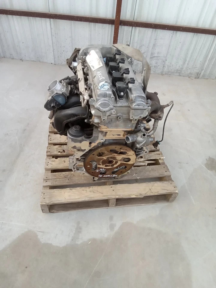 10 11 2012 CHEVY MALIBU 2010 PONTIAC G6 VIN 0 OPT LE9 2.4L ENGINE MOTOR 118K MIL