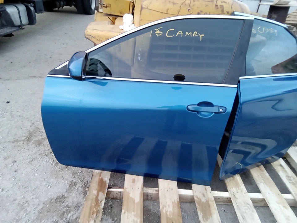 2015 2016 2017 TOYOTA CAMRY FRONT AND REAR LEFT DRIVER SIDE DOORS SET(2 DOORS)