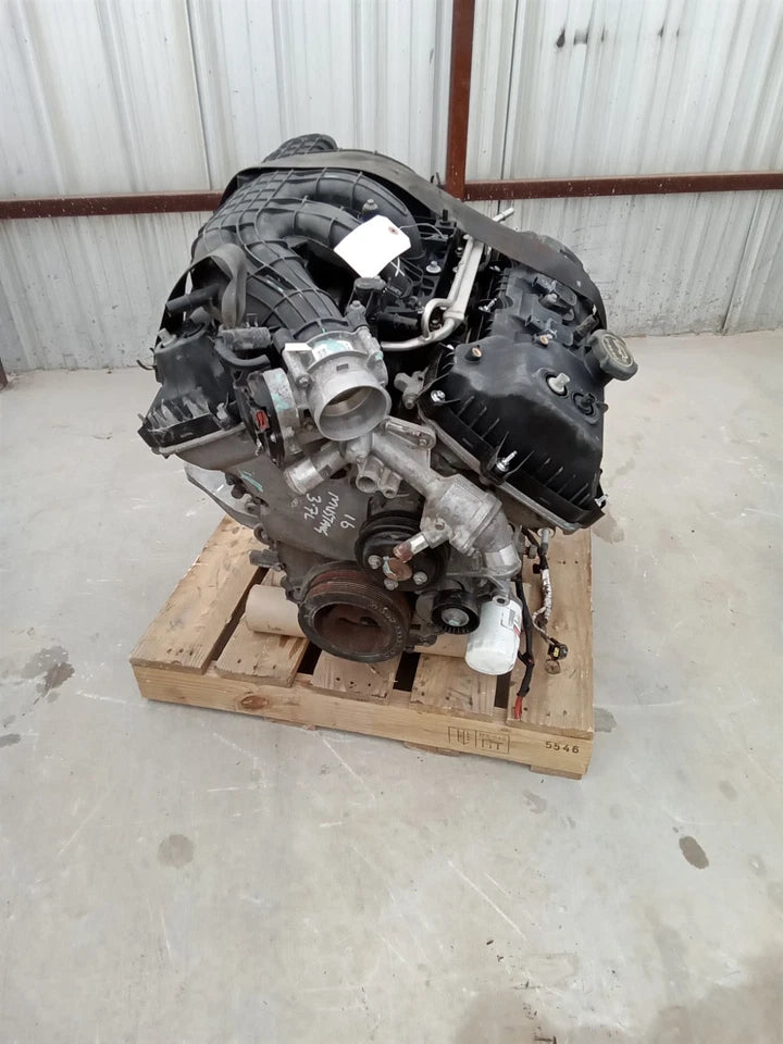 2015 2016 2017 FORD MUSTANG ENGINE MOTOR ASSEMBLY 3.7L VIN M, 8th digit