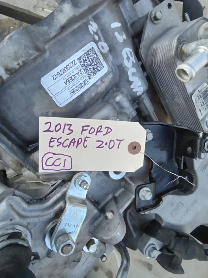13 14 (THRU 04/19/14) FORD ESCAPE 2.0L 4X4 4WD AUTOMATIC TRANSMISSION ASSY 6F35